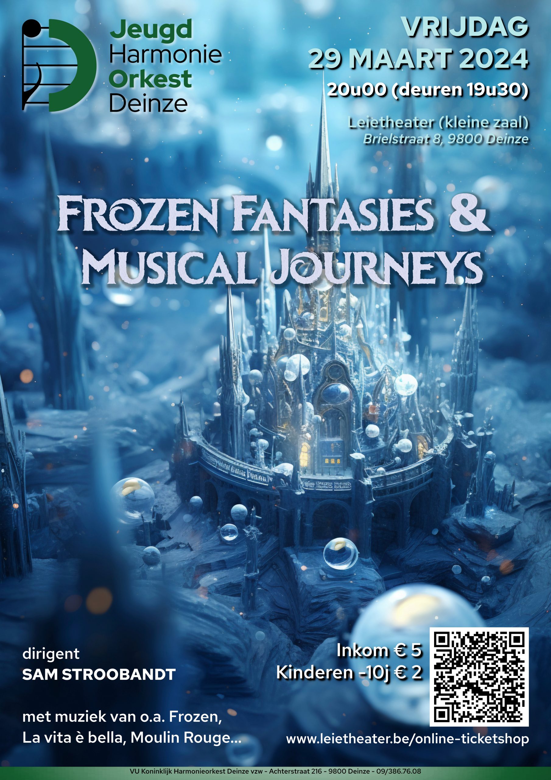 Concert JHOD 'Frozen Fantasies & Musical Journeys'